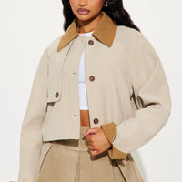 Coming Around Barn Jacket - Khaki