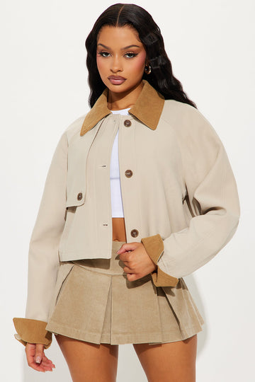 Coming Around Barn Jacket - Khaki