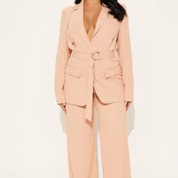 Key Takeaways Blazer - Pink