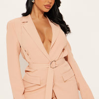 Key Takeaways Blazer - Pink