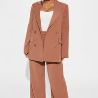 Making Deliverables Blazer - Mocha