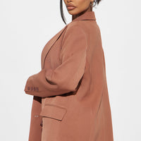 Making Deliverables Blazer - Mocha