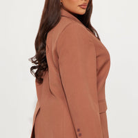 Making Deliverables Blazer - Mocha
