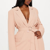 Key Takeaways Blazer - Pink