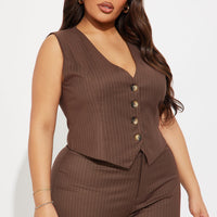 Lesson Learnt 2 Piece Blazer - Mocha
