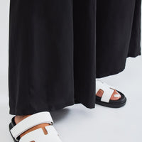 Agnes Flat Sandals - White