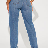 I Got It From My Mama Jeans - Medium Wash