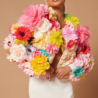 Romi Floral Jacket - Multi Color