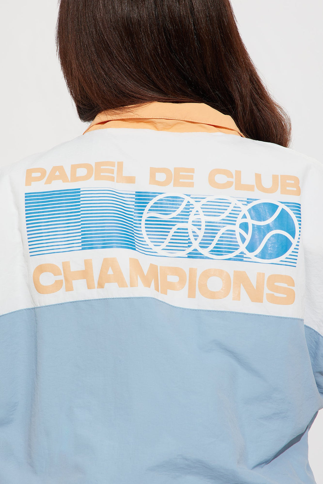 Champions Quarter Zip Varsity Jacket - Multi Color