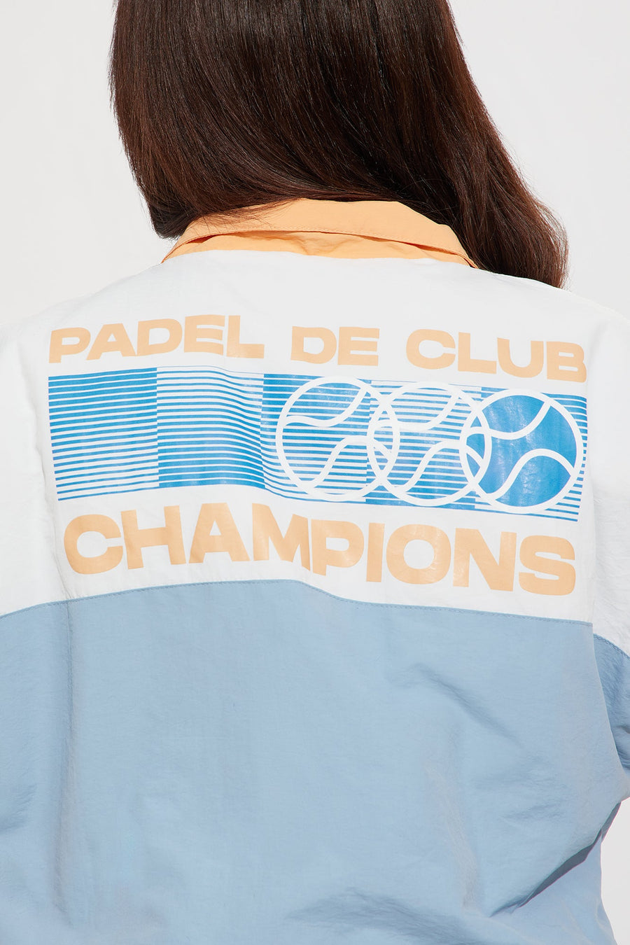 Champions Quarter Zip Varsity Jacket - Multi Color
