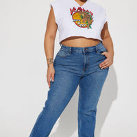 I Got It From My Mama Jeans - Medium Wash