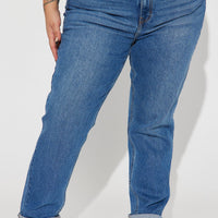 I Got It From My Mama Jeans - Medium Wash