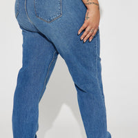 I Got It From My Mama Jeans - Medium Wash