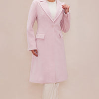Katie Wool Coat - Pink