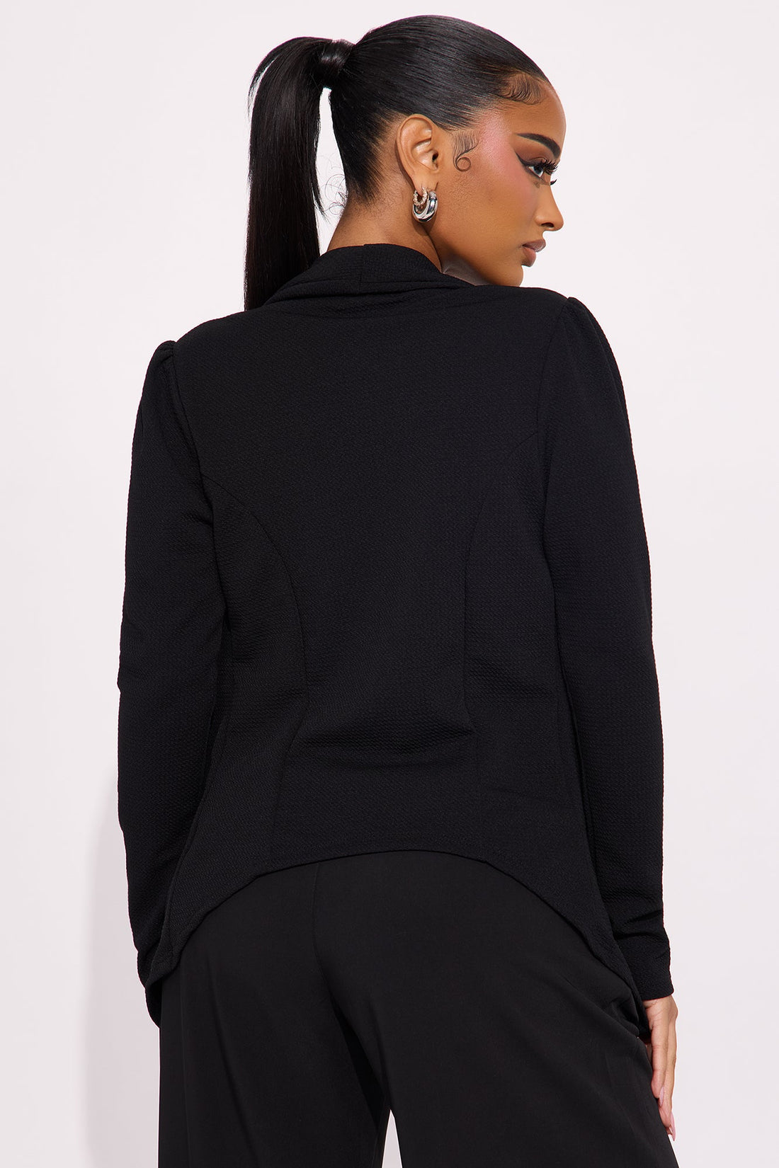 Meet And Greet Blazer - Black