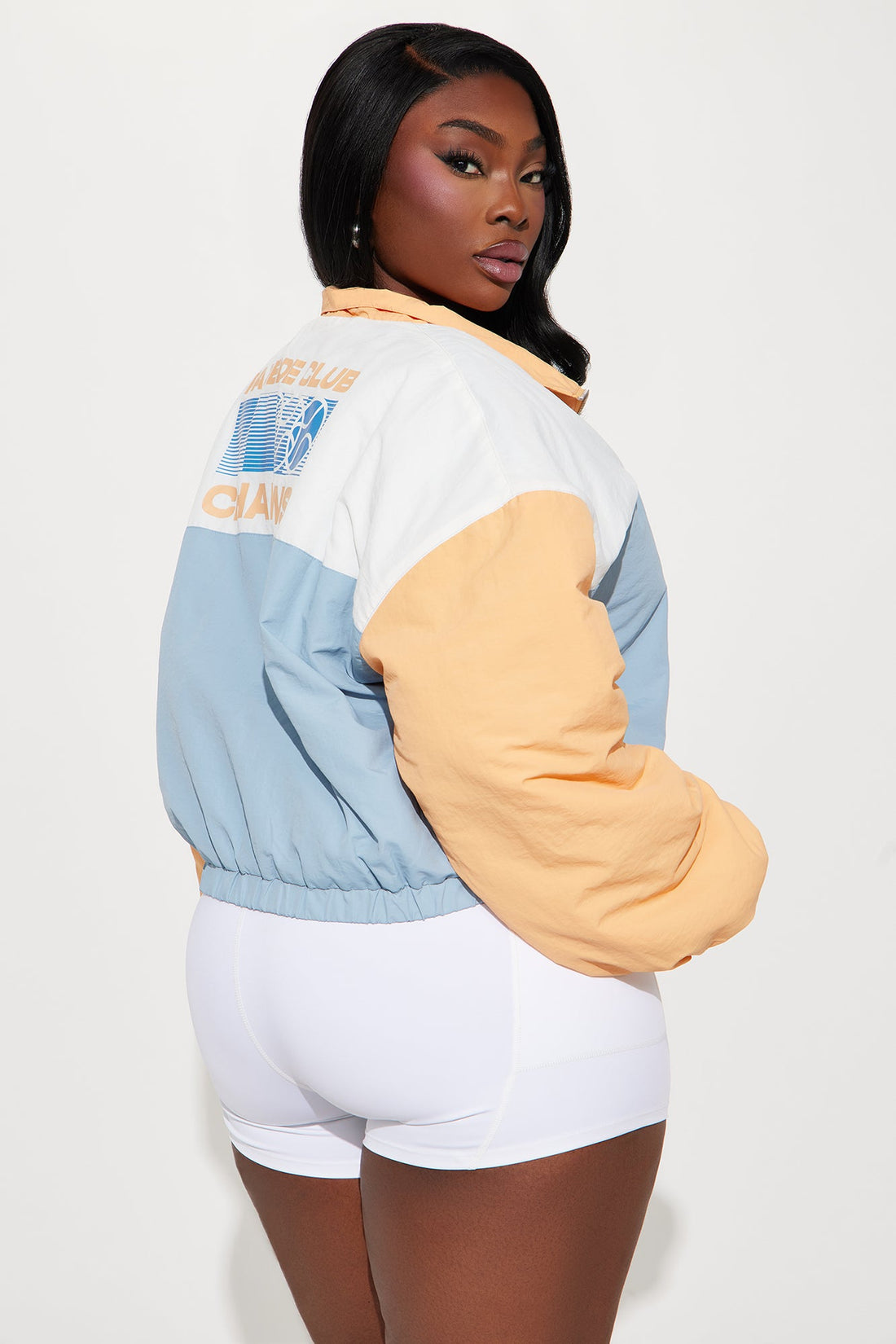 Champions Quarter Zip Varsity Jacket - Multi Color