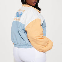 Champions Quarter Zip Varsity Jacket - Multi Color
