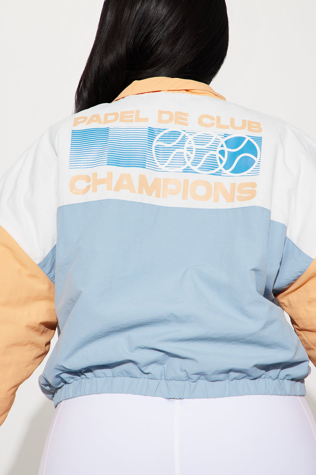 Champions Quarter Zip Varsity Jacket - Multi Color