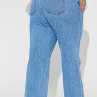 Winona 90's Wide Leg Jeans - Medium Blue Wash