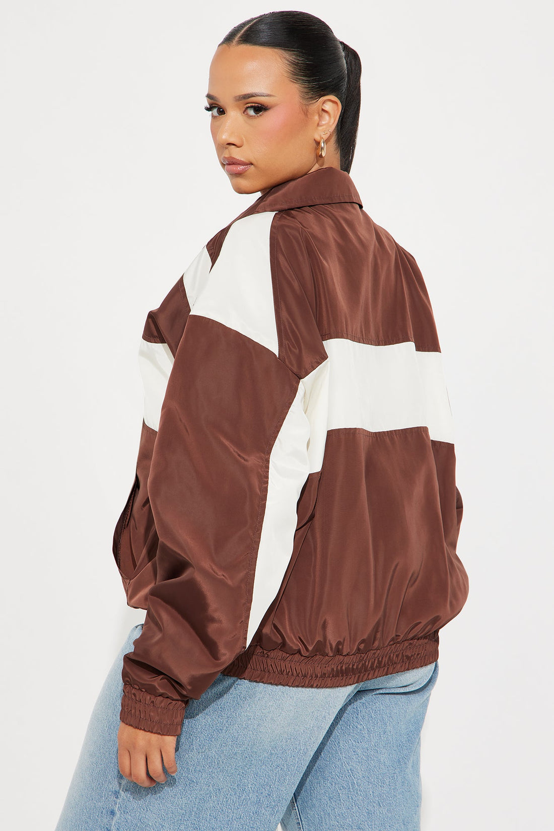 Gone Hiking Windbreaker - Chocolate/Combo