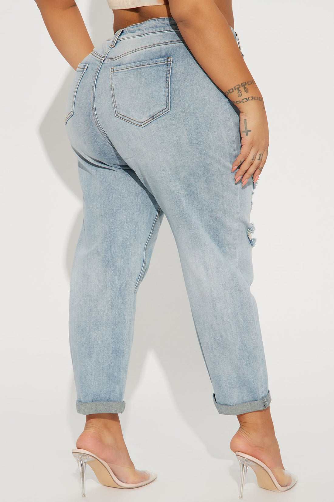 Gerrit Boyfriend Jeans - Medium Blue Wash