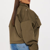 Kimberly Utility Jacket - Olive