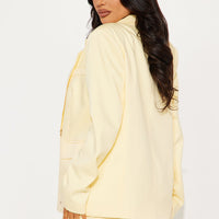 Siena Blazer - Butter Yellow