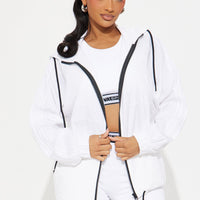 Playing Doubles Active Jacket - White