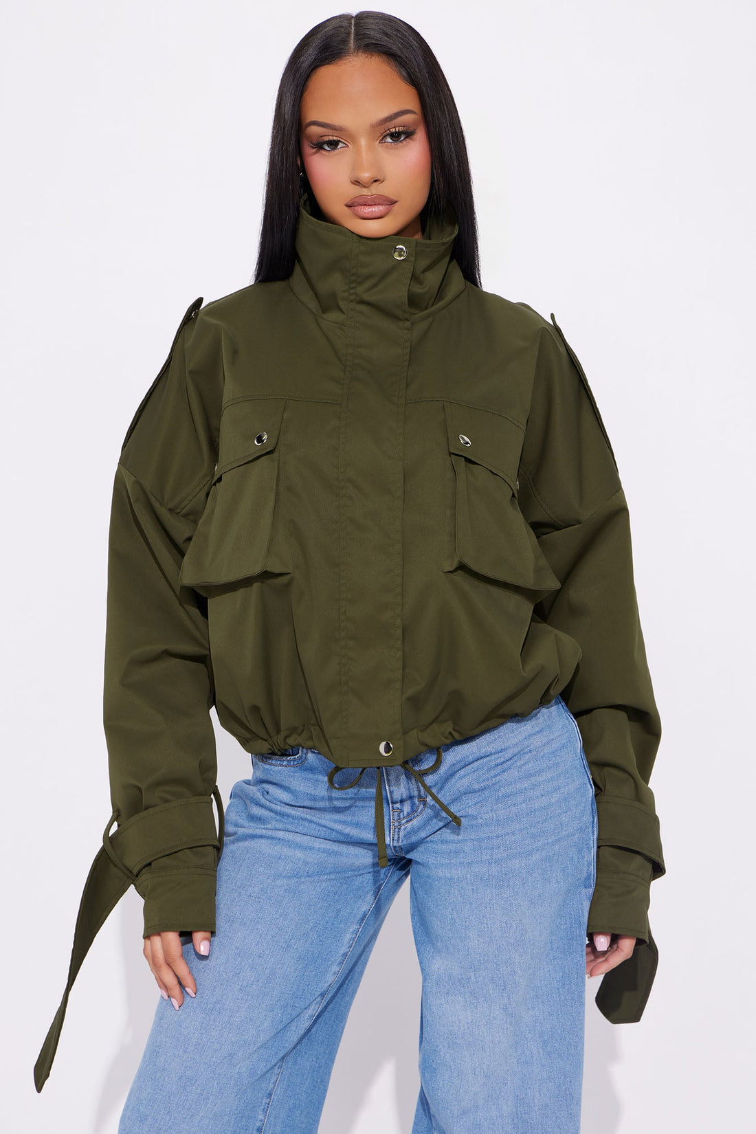 Kimberly Utility Jacket - Olive