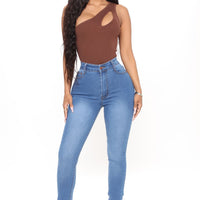 Supernatural High Rise Jeans - Medium Blue Wash