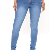 Supernatural High Rise Jeans - Medium Blue Wash