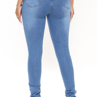 Supernatural High Rise Jeans - Medium Blue Wash