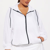 Playing Doubles Active Jacket - White