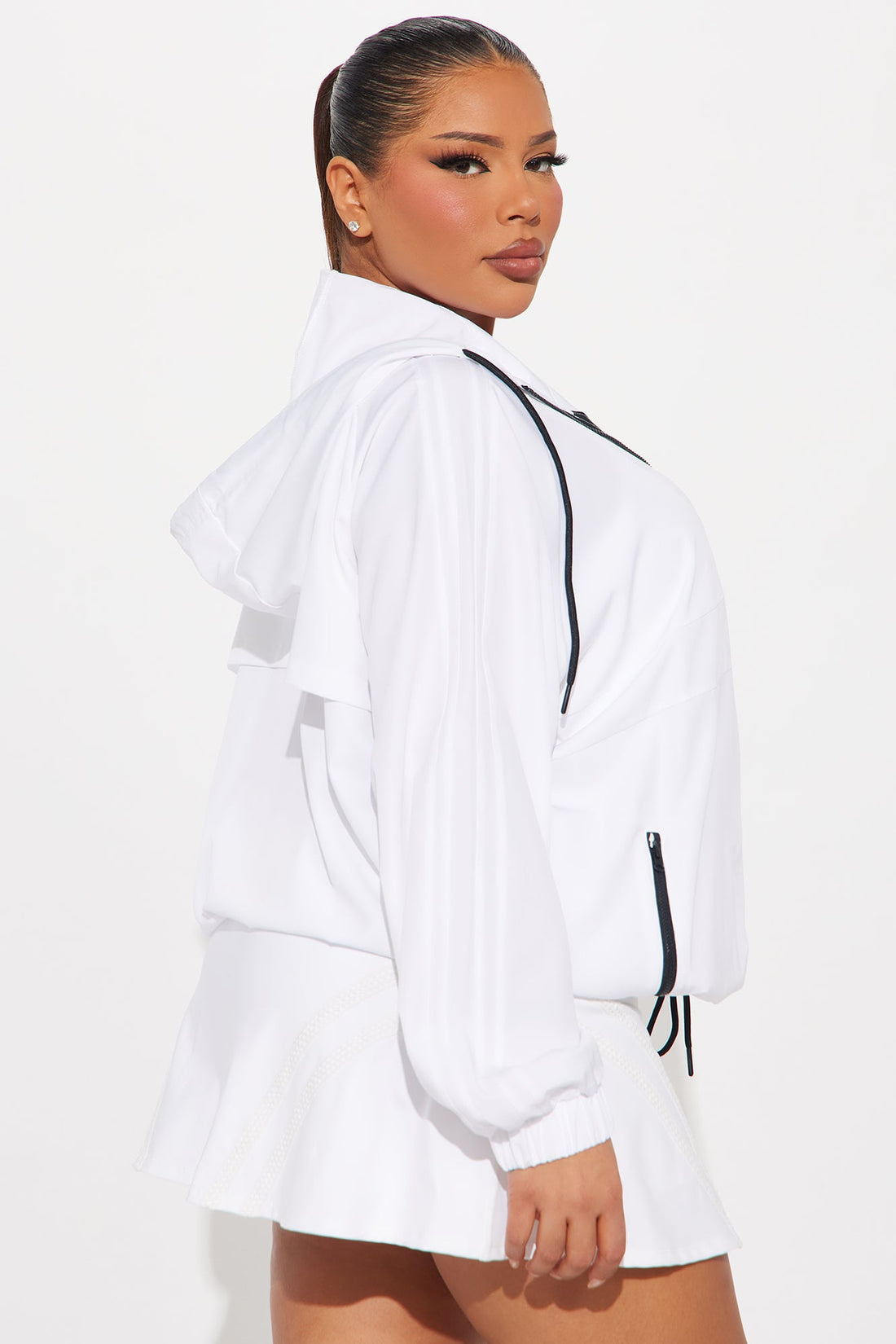 Playing Doubles Active Jacket - White