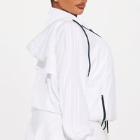 Playing Doubles Active Jacket - White