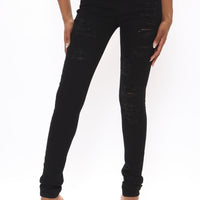 Tall Tris Skinny Jeans - Black