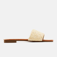 Aurelia Flat Sandals - Beige