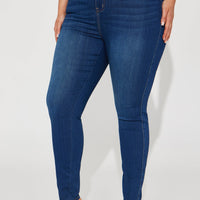 Emma Super Stretch High Rise Skinny Jean - Medium Wash