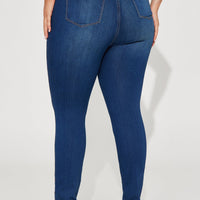 Emma Super Stretch High Rise Skinny Jean - Medium Wash