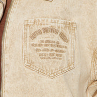 A Clean Break Denim Jacket - Khaki