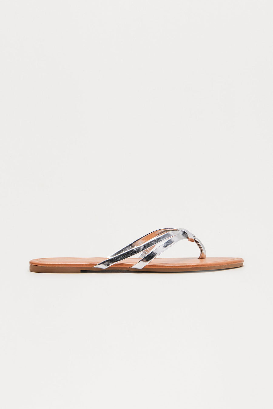 All Summer Long Flip Flops - Silver