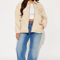A Clean Break Denim Jacket - Khaki