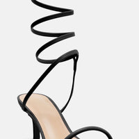 All Time Fav Wrap Up Heels - Black