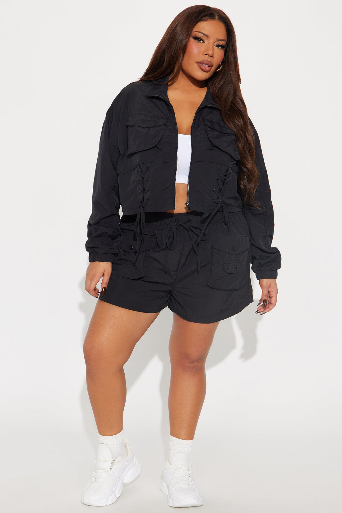 Best In The Game Windbreaker Jacket - Black