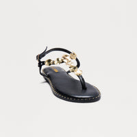 Bermuda Hardware Sandals - Black