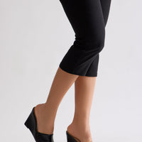 Bindi Croc 3″ Wedges - Black
