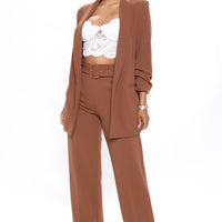 The Celine Blazer - Brown