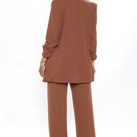 The Celine Blazer - Brown