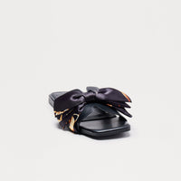 Away For The Weekend Flat Sandals - Black