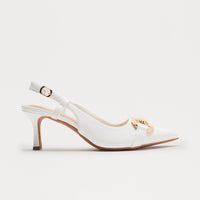 Aven Hardware Pumps - White